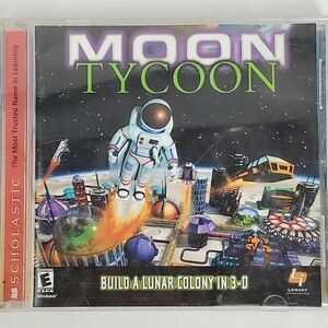 Monopoly Tycoon PC CD-ROM Simulation Game Manual and Key, 2001